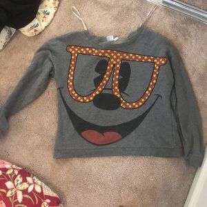 2/$13 Forever 21 mickey sweatshirt